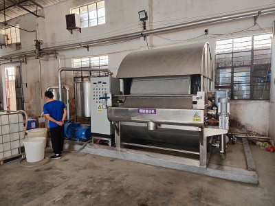 Scraper turi aylanadigan buruum filtrli filtrni almashtirish