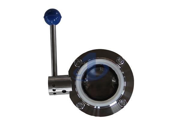 304 stainless steel fast-install butterfly valve
