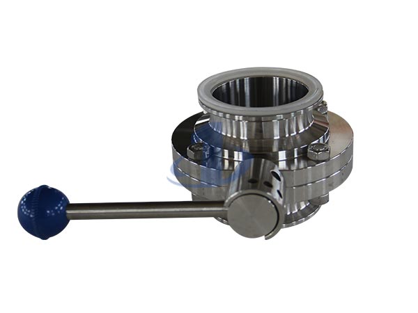 304 stainless steel fast-install butterfly valve